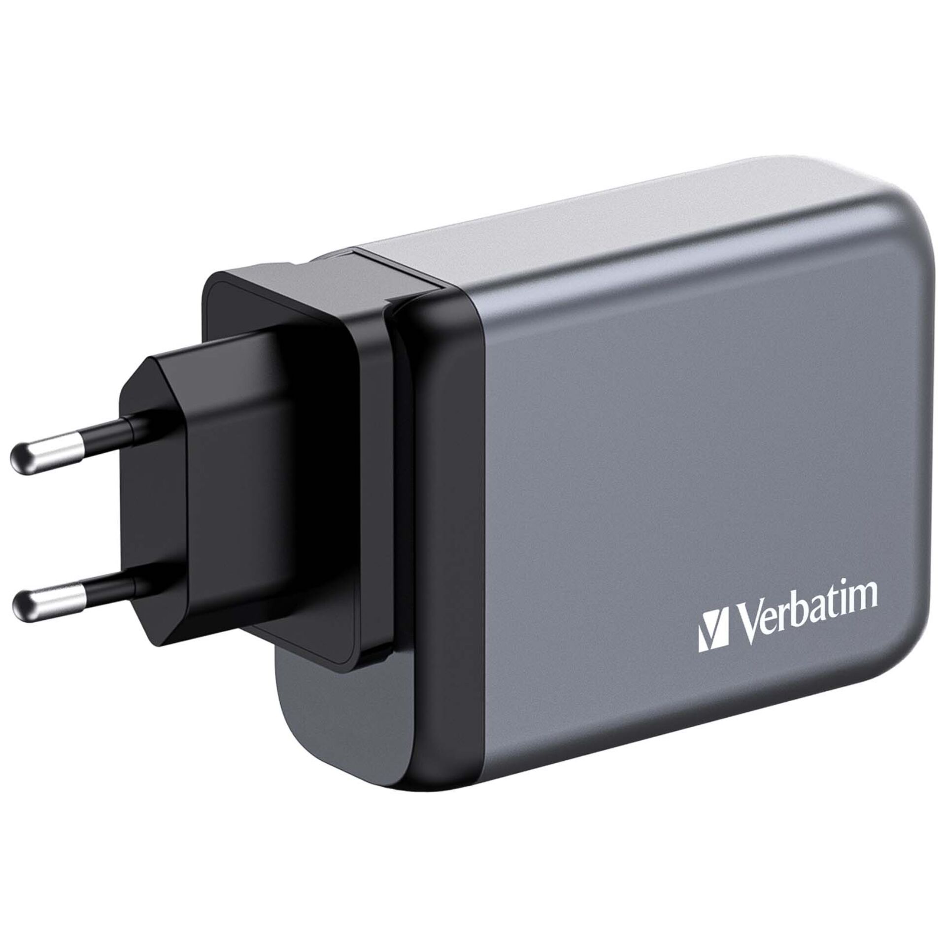 Verbatim GNC-100 GaN Charg. 100W 3xUSB-C PD, 1xUSB-A QC 3.0