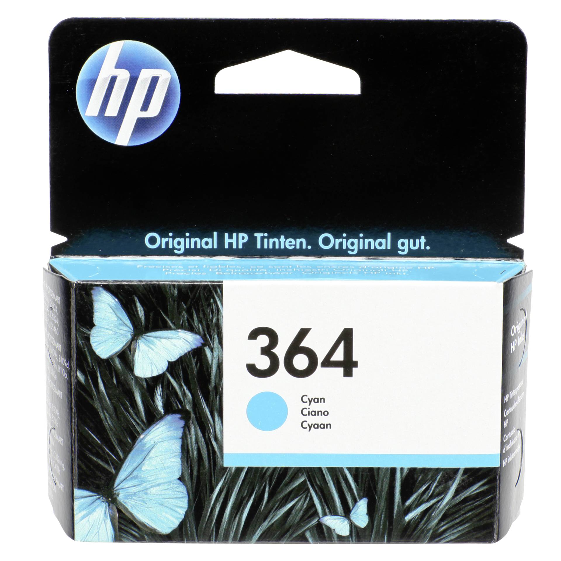 HP CB 318 EE cartuccia     ciano No. 364
