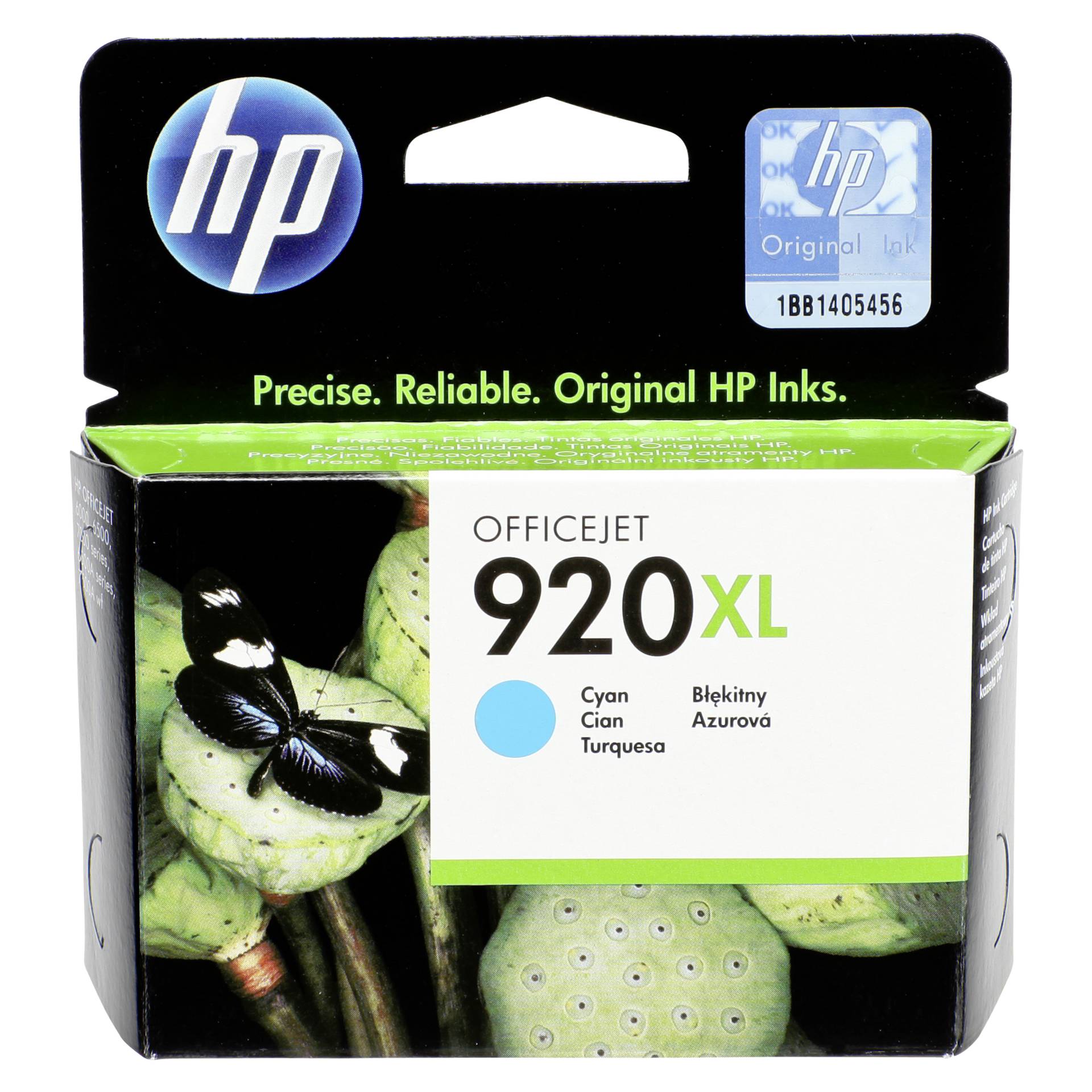 HP CD 972 AE cartuccia ciano No. 920 XL