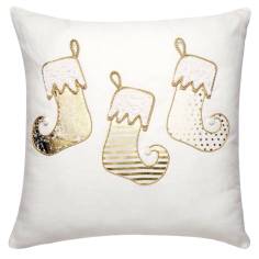 L´Oca Nera cuscino imbottito con calze  45x45 cm