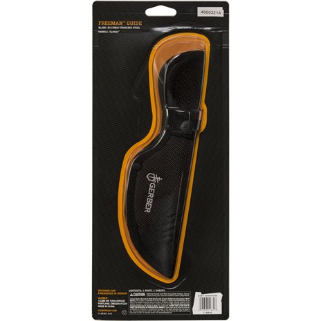 Gerber Freeman Guide Fixed Black Outdoor Knife