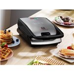 Tefal SW 854 D Snack Collection Tostapane per Waffle e sandw