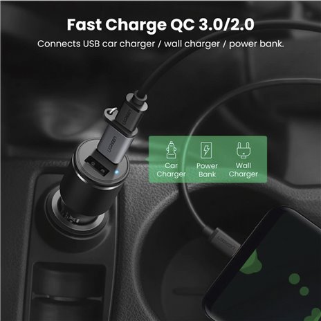 2x1 UGREEN USB-C to USB-A convertitore