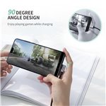 2x1 UGREEN angolato USB-C To USB-A cavo dati nero 1M