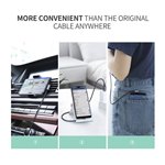 2x1 UGREEN angolato USB-C To USB-A cavo dati nero 1M