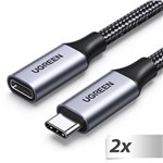 2x1 UGREEN USB-C 3.1 cavo estensione