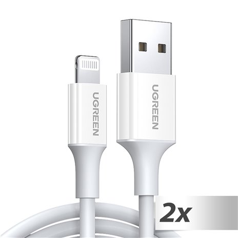 2x1 UGREEN Lightning a USB-A cavo