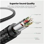 2x1 UGREEN Lightning a 3.5mm adatt. cavo 1m
