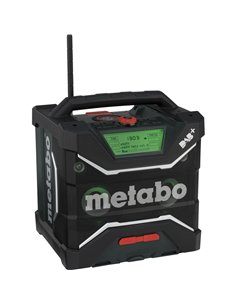 Metabo RC 12-18 32W BT DAB+ radio da cantiere a batt.