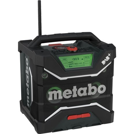 Metabo RC 12-18 32W BT DAB+ radio da cantiere a batt.