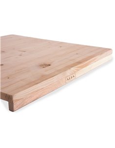 Alfa Forni Fichtenholz-Kochbrett 50x48cm 2
