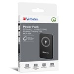 Verbatim Charge´n´Go magn.wirel. Power Bank nero 5000mAh 322