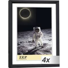 4x1 ZEP New Easy nero 21x29,7 DIN A4 plastica cornice KB11