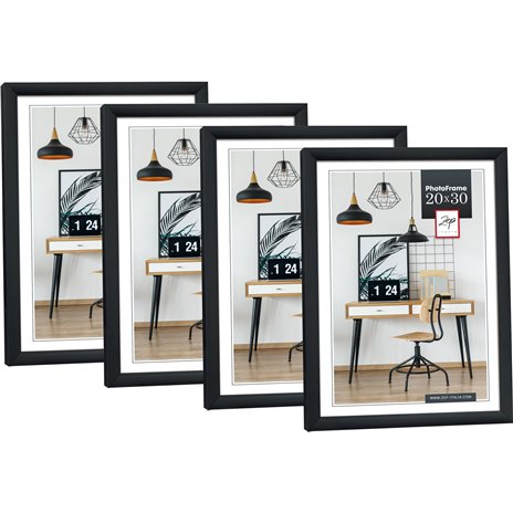 4x1 ZEP New Easy black     20x25 Kunststoff  Rahmen