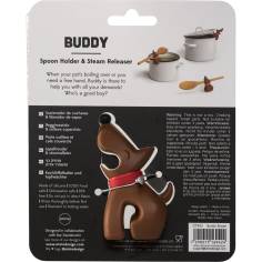 OTOTO Buddy marrone porta cucchiaio e solleva coper. 2