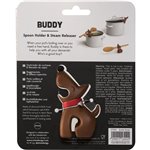 OTOTO Buddy marrone porta cucchiaio e solleva coper.