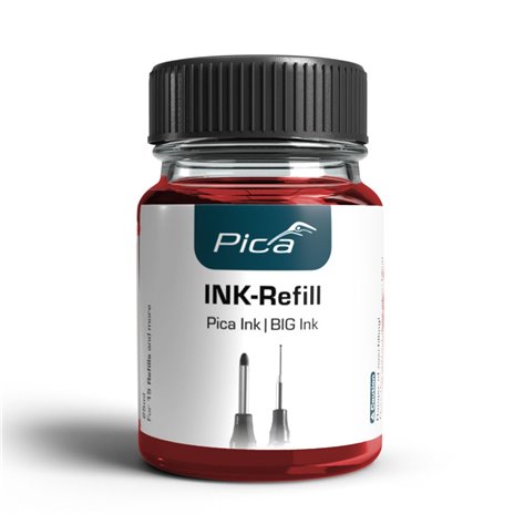 Pica INK/BIG INK set inchiostro ricambio rosso