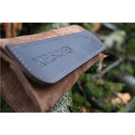 Kirschen Schnitzmessersatz in Velourleder-Rolltasche