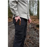 Kirschen Schnitzmessersatz in Velourleder-Rolltasche