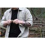 Kirschen Schnitzmessersatz in Velourleder-Rolltasche