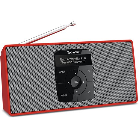 Technisat DigitRadio 2 S rosso/argento