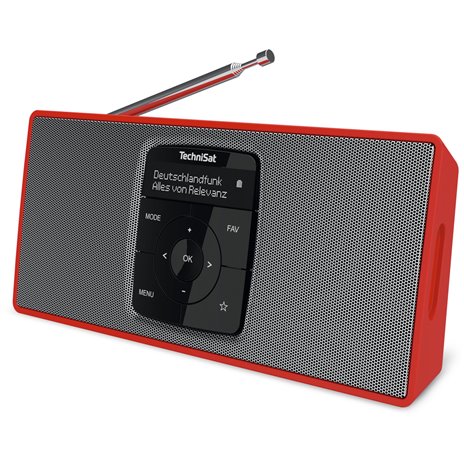 Technisat DigitRadio 2 S rosso/argento