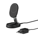 Belkin BOOST Charge Pro Qi2 15W magn.Ladestat.schwarz WIA008