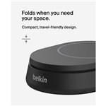 Belkin BOOST Charge Pro Qi2 15W magn.Ladestat.schwarz WIA008