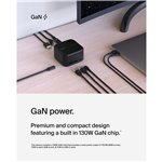 Belkin CONNECT USB-C 6 in 1 Core GaN (130W) 96W PD     INC01