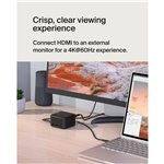 Belkin CONNECT USB-C 6 in 1 Core GaN (130W) 96W PD     INC01
