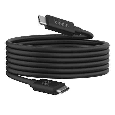 Belkin USB4 Cable USB-C/USB-C 2m 240W, 20Gbit/s, sw. INZ004b