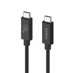 Belkin USB4 Cable USB-C/USB-C 2m 240W, 20Gbit/s, sw. INZ004b