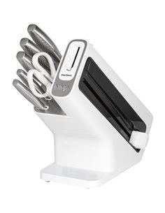 NINJA StaySharp white Knife block with Sharpener