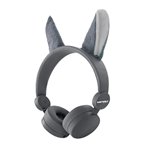 Kidywolf Kopfhörer mit Kabel & Wolfohren abnehmbar