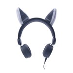 Kidywolf Kopfhörer mit Kabel & Wolfohren abnehmbar