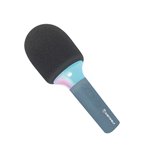Kidywolf microfono Bluetooth con luce blu