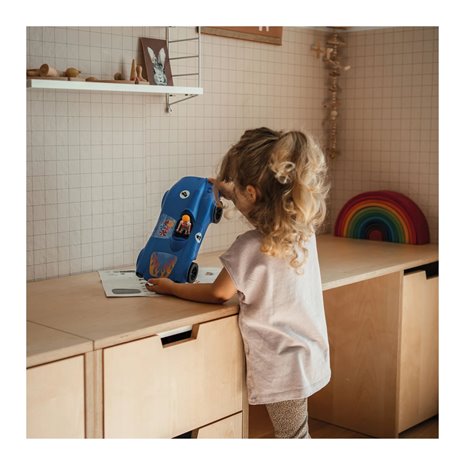 Kidywolf auto telecomandata 1:12 blu