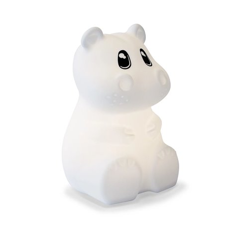 Kidywolf Nachtlicht mit Farb- wechsel Nilpferd 15cm