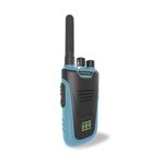 Kidywolf Walkie-Talkies con torcia elettrica blu/rosso