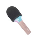 Kidywolf microfono Bluetooth con luce rosa