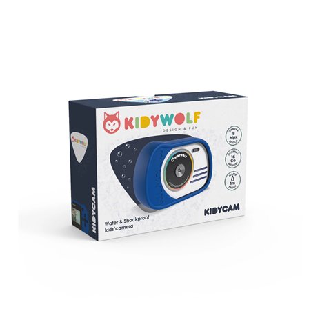 Kidywolf fotocamera e videocamera blu