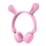 Kidywolf Kopfhörer mit Kabel & Hasenohren abnehmbar
