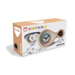 Kidywolf sveglia analogica e digitale rosa