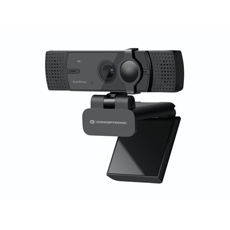 Conceptronic AMDIS07B 4K-UltraHD Autofokus-Webcam