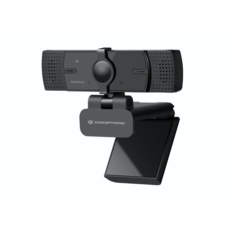 Conceptronic AMDIS07B 4K-UltraHD Autofokus-Webcam