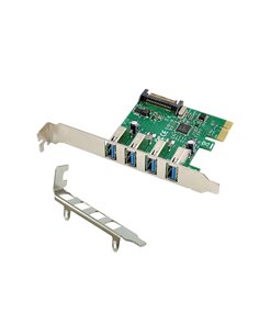 Conceptronic EMRICK02G carta PCIe 4-Port USB-3.0