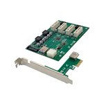 Conceptronic EMRICK10G PCIe a 4x PCIe-x1 estensione