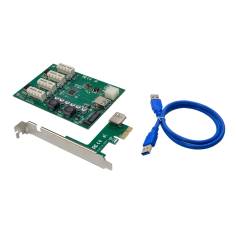 Conceptronic EMRICK10G PCIe a 4x PCIe-x1 estensione 2