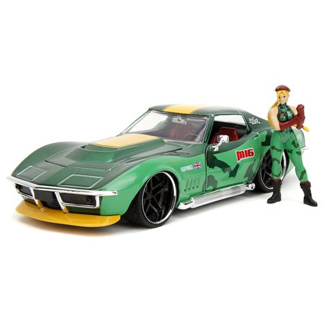 Jada Street Fighter Cammy 1:24 1969 Chevrolet         253255