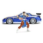Jada Street Fighter Chun-Li 1:24 Mazda RX7              2532